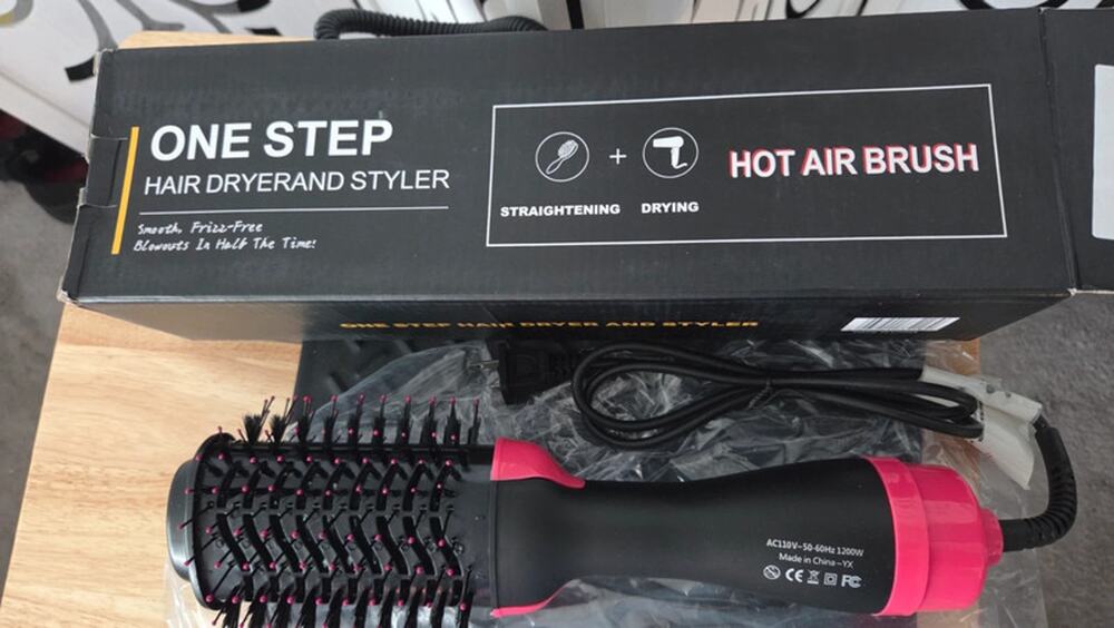 One Step Hot Air Brush Hair Dryer & Styler Blowout Volumizer 1200W New